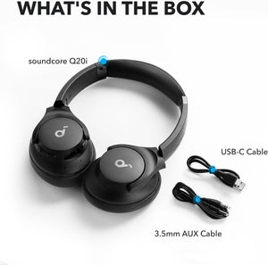 Q20i Hybrid Active Noise Cancelling Headphones