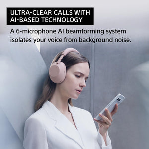 Premium Noise Canceling Wireless Headphones with Advanced Processor