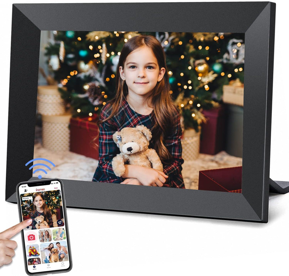 WiFi Digital Picture Frame 1280x800 - Share Memories Remotely