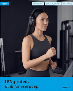 TREBLAB Active Noise Cancelling Headphones for Ultimate Focus