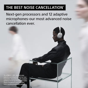 Premium Noise Canceling Wireless Headphones with Advanced Processor