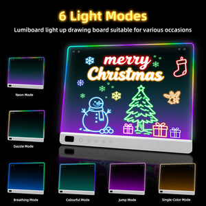 LED Drawing Board with Stunning Light Effects