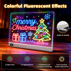 LED Drawing Board with Stunning Light Effects