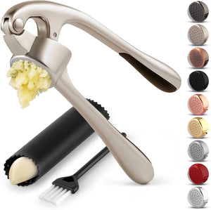 Rust Proof Professional Garlic Press – Effortless Cooking Tool