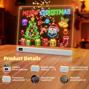 LED Drawing Board with Stunning Light Effects