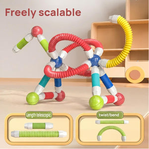 Extendable Magnetic Montessori Toy - Fun Learning for All Ages