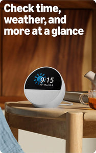 Stylish Smart Alarm Nightstand for Home and Office