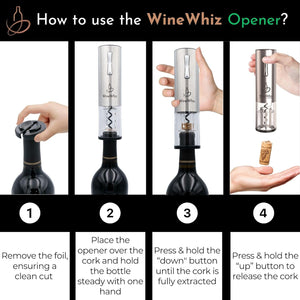 Electric Wine Opener Base Accessories for Effortless Enjoyment
