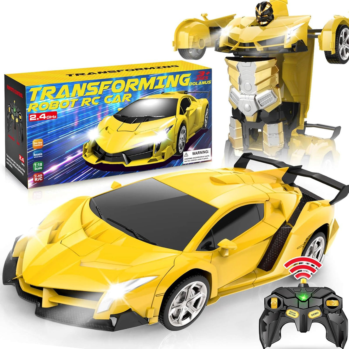 Transform Robot Cars: Fun & Versatile Toy for All Kids
