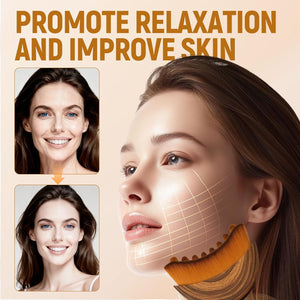 Brush Lymphatic Contour Face Brush for Glowing Skin