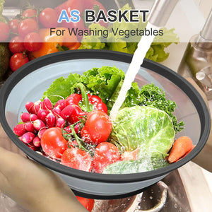 Collapsible Silicone Food Cover Mat for Ultimate Freshness