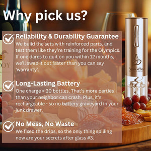 Electric Wine Opener Base Accessories for Effortless Enjoyment
