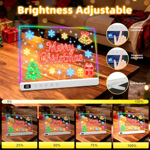 LED Drawing Board with Stunning Light Effects