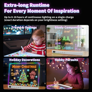 LED Drawing Board with Stunning Light Effects