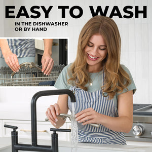 Rust Proof Professional Garlic Press – Effortless Cooking Tool