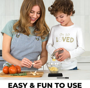 Rust Proof Professional Garlic Press – Effortless Cooking Tool