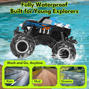Waterproof Monster Truck Toy Cars - Perfect for Adventure Play