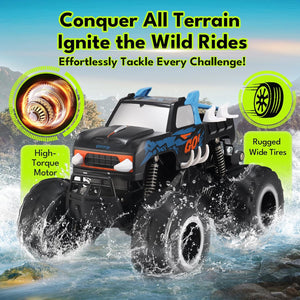 Waterproof Monster Truck Toy Cars - Perfect for Adventure Play