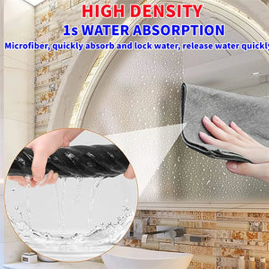 Ultra-Absorbent Microfiber Kitchen Dish Towels for Sparkling Clean