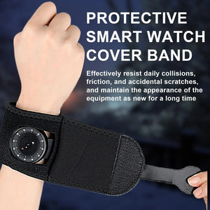 Shock Absorption Watch Band Cover for Outdoor Activities