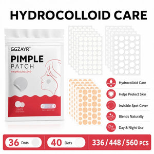 336/448/560pcs Hydrocolloid Pimple Patch Set - Invisible Spot Covers