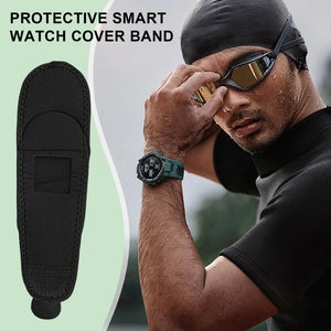Shock Absorption Watch Band Cover for Outdoor Activities