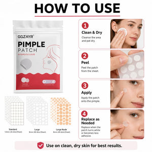 336/448/560pcs Hydrocolloid Pimple Patch Set - Invisible Spot Covers